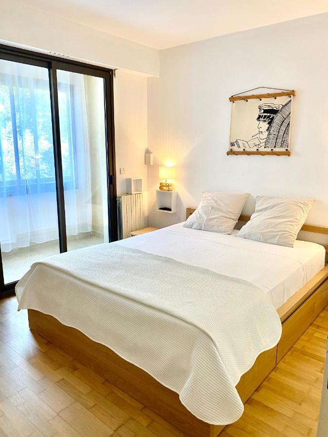 Grand T2 Standing Ajaccio Proche Centre Et Plages Vue Panoramique Parking Prive 外观 照片