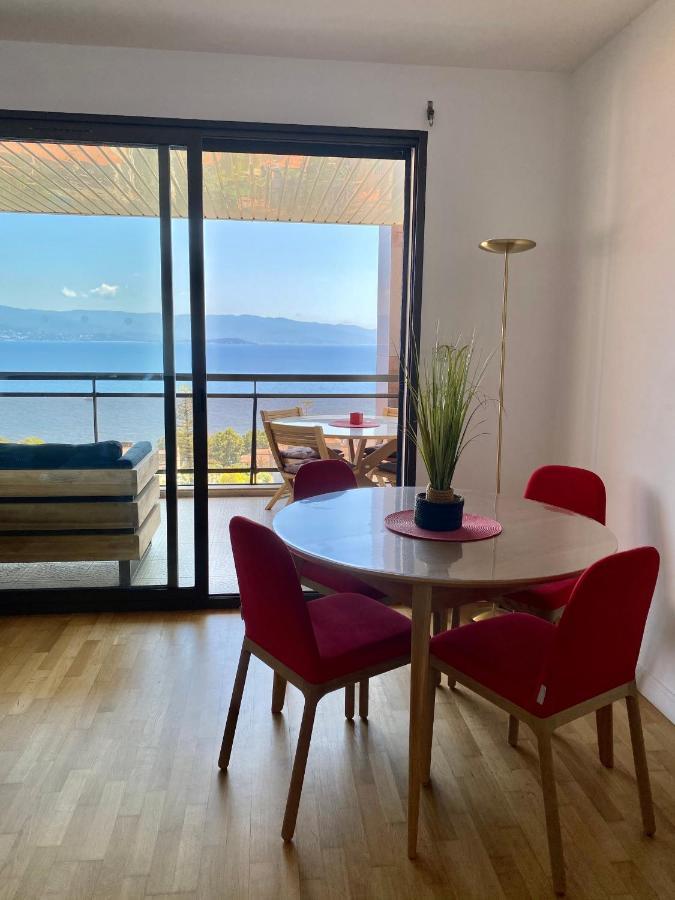 Grand T2 Standing Ajaccio Proche Centre Et Plages Vue Panoramique Parking Prive 外观 照片