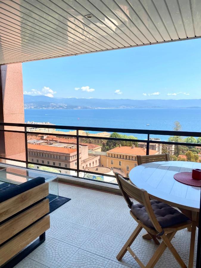 Grand T2 Standing Ajaccio Proche Centre Et Plages Vue Panoramique Parking Prive 外观 照片