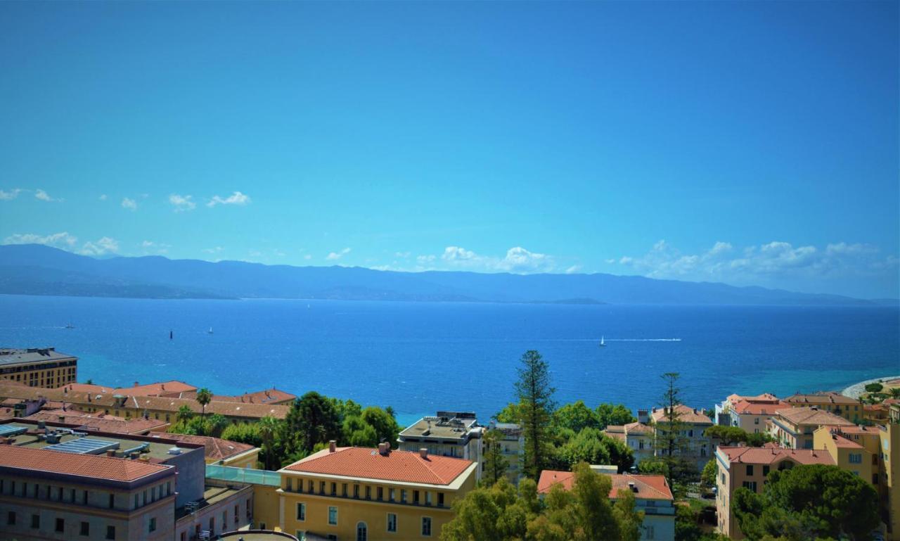 Grand T2 Standing Ajaccio Proche Centre Et Plages Vue Panoramique Parking Prive 外观 照片