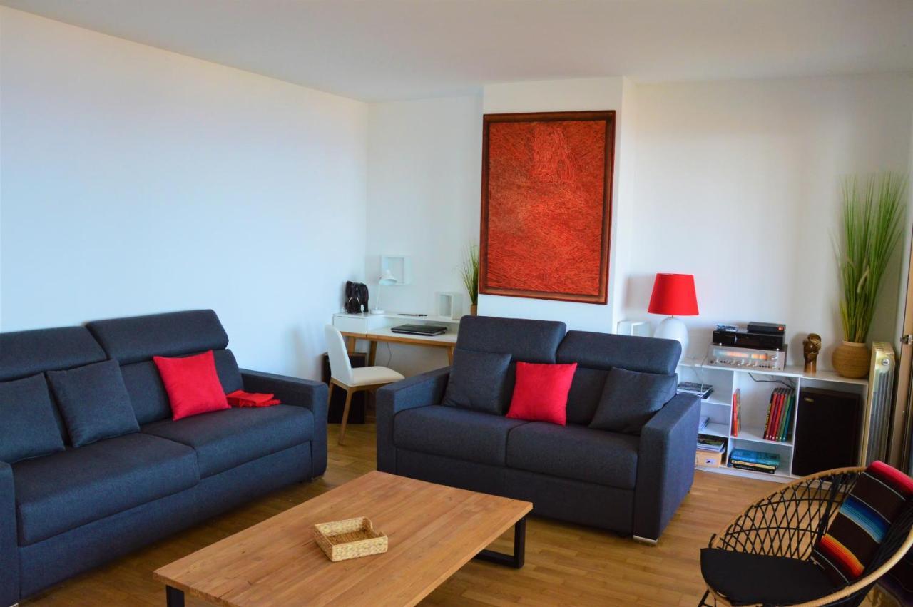 Grand T2 Standing Ajaccio Proche Centre Et Plages Vue Panoramique Parking Prive 外观 照片
